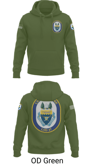Hoodie, USS RUSHMORE, Navy, Teamtime, Team time, sublimation, custom sports apparel, team uniforms, spirit wear, spiritwear, sports uniforms, custom shirts, team store, custom team store, fundraiser sports, apparel fundraiser