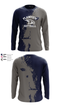 Plainview Softball 28664067 Long Sleeve Performance Shirt 1