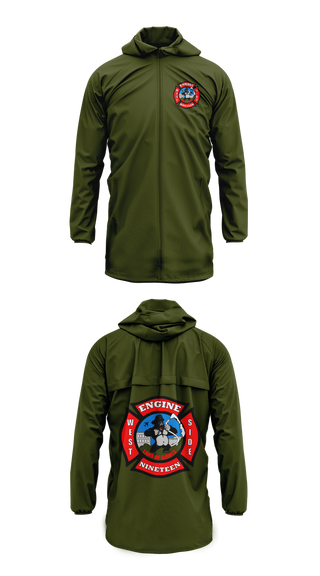 Windbreaker, Station 19, Fire Department, Teamtime, Team time, sublimation, custom sports apparel, team uniforms, spirit wear, spiritwear, sports uniforms, custom shirts, team store, custom team store, fundraiser sports, apparel fundraiser
