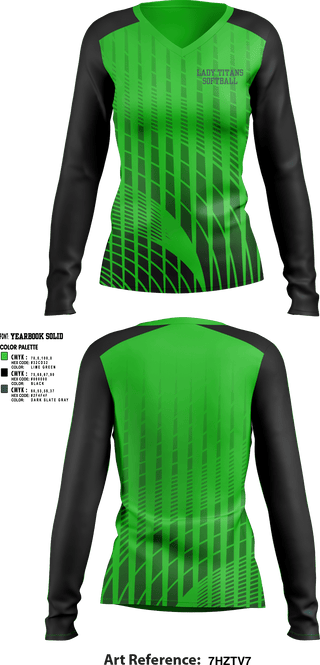 Womens Long Sleeve Vneck Shirt, Lady Titans, Softball, Teamtime, Team time, sublimation, custom sports apparel, team uniforms, spirit wear, spiritwear, sports uniforms, custom shirts, team store, custom team store, fundraiser sports, apparel fundraiser