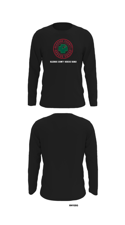 Bledsoe County Rescue Squad 83913637 Long Sleeve Performance Shirt - 32
