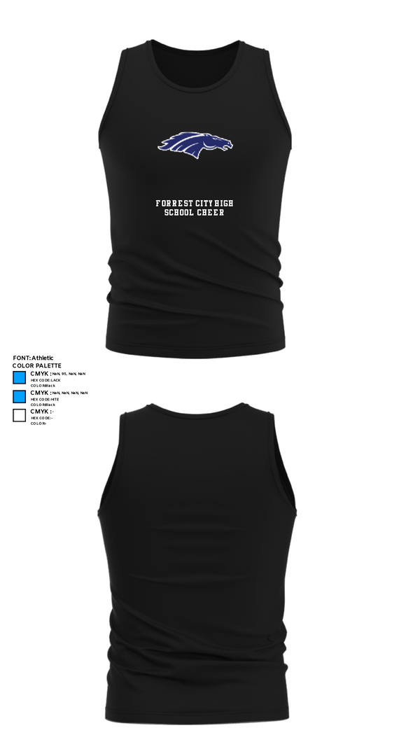 Tank Top, Forrest City High School Cheer, Cheer, Teamtime, Team time, sublimation, custom sports apparel, team uniforms, spirit wear, spiritwear, sports uniforms, custom shirts, team store, custom team store, fundraiser sports, apparel fundraiser