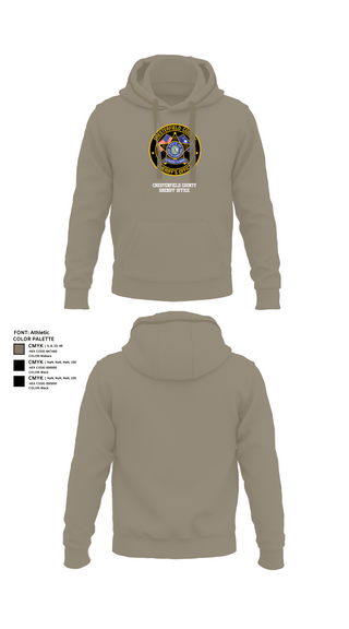 Hoodie, Chesterfield County Sheriff Office, Police, Teamtime, Team time, sublimation, custom sports apparel, team uniforms, spirit wear, spiritwear, sports uniforms, custom shirts, team store, custom team store, fundraiser sports, apparel fundraiser