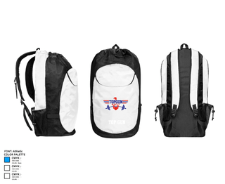 Gear Bag, Top Gun, Spirit Store, Teamtime, Team time, sublimation, custom sports apparel, team uniforms, spirit wear, spiritwear, sports uniforms, custom shirts, team store, custom team store, fundraiser sports, apparel fundraiser