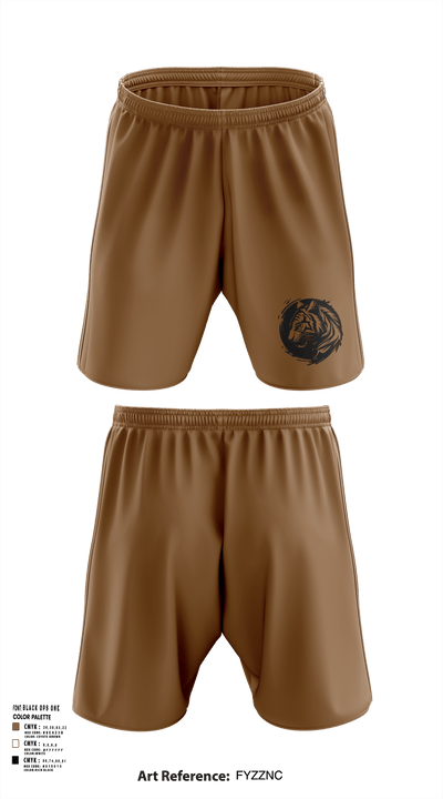 312th HR CO, A1 Postal 64167397 Athletic Shorts With Pockets - 137