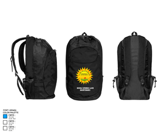 Gear Bag, Double Springs Lawn Maintenance, , Teamtime, Team time, sublimation, custom sports apparel, team uniforms, spirit wear, spiritwear, sports uniforms, custom shirts, team store, custom team store, fundraiser sports, apparel fundraiser