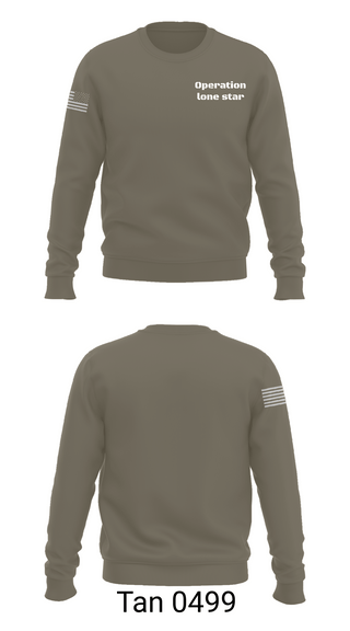 Crew Neck Sweatshirt, Operation lone star, , Teamtime, Team time, sublimation, custom sports apparel, team uniforms, spirit wear, spiritwear, sports uniforms, custom shirts, team store, custom team store, fundraiser sports, apparel fundraiser