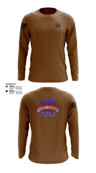 Long Sleeve Performance Shirt, 92nd Engineers, , Teamtime, Team time, sublimation, custom sports apparel, team uniforms, spirit wear, spiritwear, sports uniforms, custom shirts, team store, custom team store, fundraiser sports, apparel fundraiser