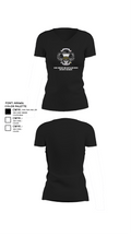 Echo company 2nd battalion 258th infantry regiment 87636352 Women's Short Sleeve V-neck Shirt - 24