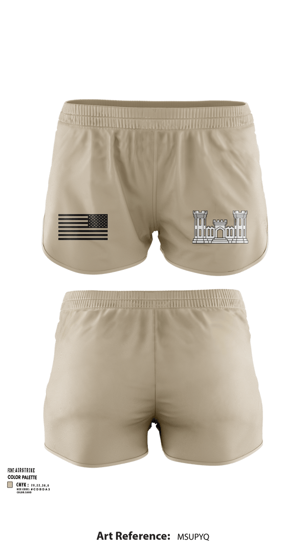 Ranger Panties, 250TH ENGINEERING COMPANY, National Guard, Teamtime, Team time, sublimation, custom sports apparel, team uniforms, spirit wear, spiritwear, sports uniforms, custom shirts, team store, custom team store, fundraiser sports, apparel fundraiser