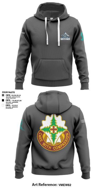 627th Hospital Center 70162219 Hoodie - 1