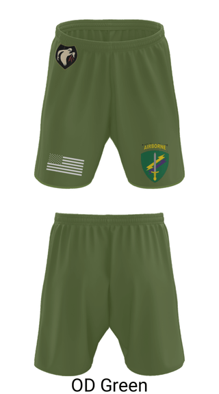 Athletic Shorts With Pockets, 325th Tactical PSYOP Co. (A), Army, Teamtime, Team time, sublimation, custom sports apparel, team uniforms, spirit wear, spiritwear, sports uniforms, custom shirts, team store, custom team store, fundraiser sports, apparel fundraiser