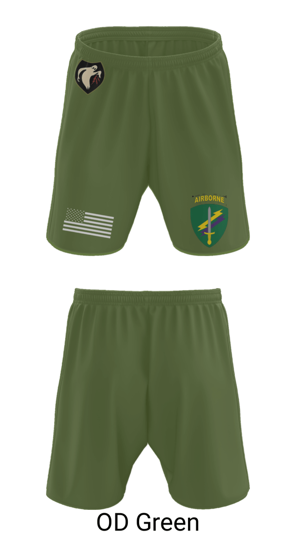 Athletic Shorts With Pockets, 325th Tactical PSYOP Co. (A), Army, Teamtime, Team time, sublimation, custom sports apparel, team uniforms, spirit wear, spiritwear, sports uniforms, custom shirts, team store, custom team store, fundraiser sports, apparel fundraiser
