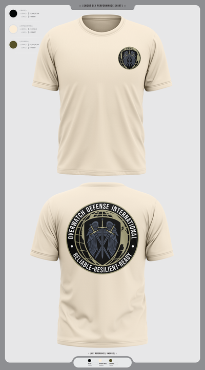 Overwatch Defense International 38447114 Old School Cotton Feel Shirt - 5