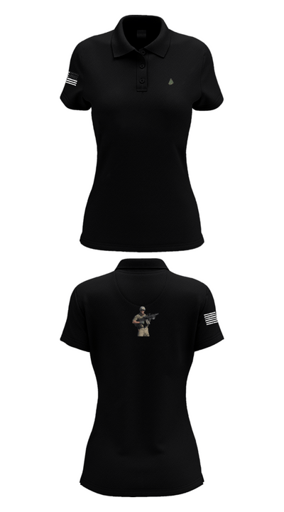 MS ADT SECFOR 6944936 Women's Short Sleeve Performance Polo  - 35