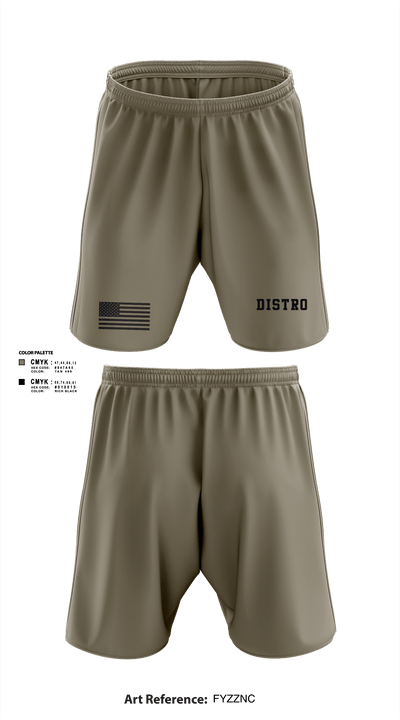 Distro 84236650 Athletic Shorts With Pockets - 2