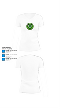 White Settlement Youth Association Soccer 16472718 Women's Short Sleeve V-neck Shirt - 18