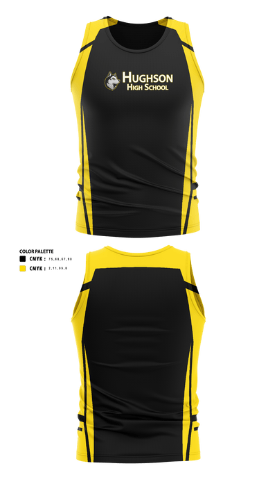 Hughson High School Cross Country 26316139 Tank Top - 2