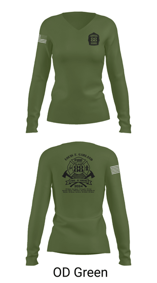 Womens Long Sleeve Vneck Shirt, Class 88, Air Force, Teamtime, Team time, sublimation, custom sports apparel, team uniforms, spirit wear, spiritwear, sports uniforms, custom shirts, team store, custom team store, fundraiser sports, apparel fundraiser