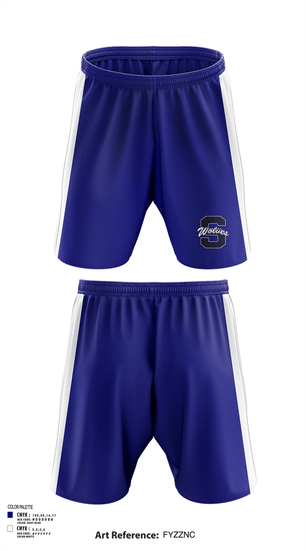 Athletic Shorts With Pockets, Shawnee Middle School Cheer, Cheer, Teamtime, Team time, sublimation, custom sports apparel, team uniforms, spirit wear, spiritwear, sports uniforms, custom shirts, team store, custom team store, fundraiser sports, apparel fundraiser