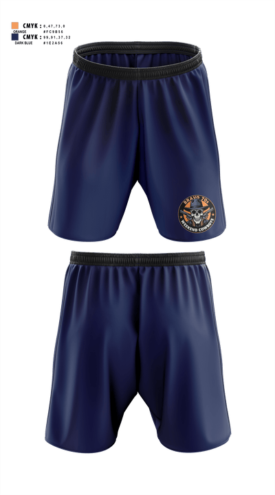 Bravo70s 59867110 Athletic Shorts With Pockets - 2
