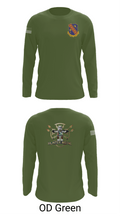 1-148th HHB Medics 16650436 Long Sleeve Performance Shirt 44