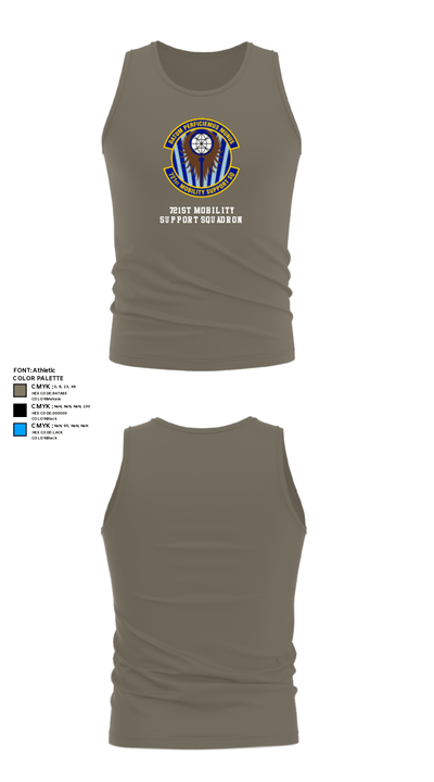 721st Mobility Support Squadron 57301201 Tank Top - 79