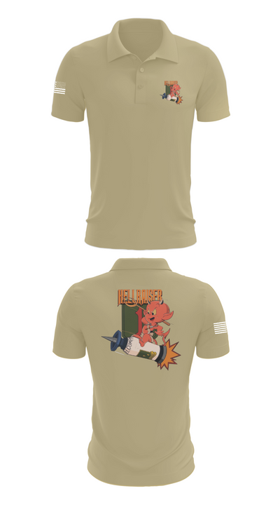 Hellraiser 15365776 Short Sleeve Performance Polo - 87