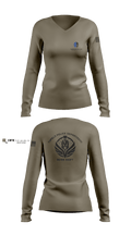 TPD Adam Shift 39666294 Women's Long Sleeve V-neck Shirt - 4