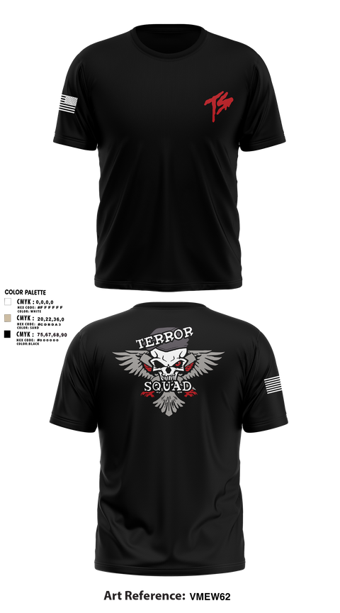 Short Sleeve Performance Shirt, Terro Squad, Army, Teamtime, Team time, sublimation, custom sports apparel, team uniforms, spirit wear, spiritwear, sports uniforms, custom shirts, team store, custom team store, fundraiser sports, apparel fundraiser