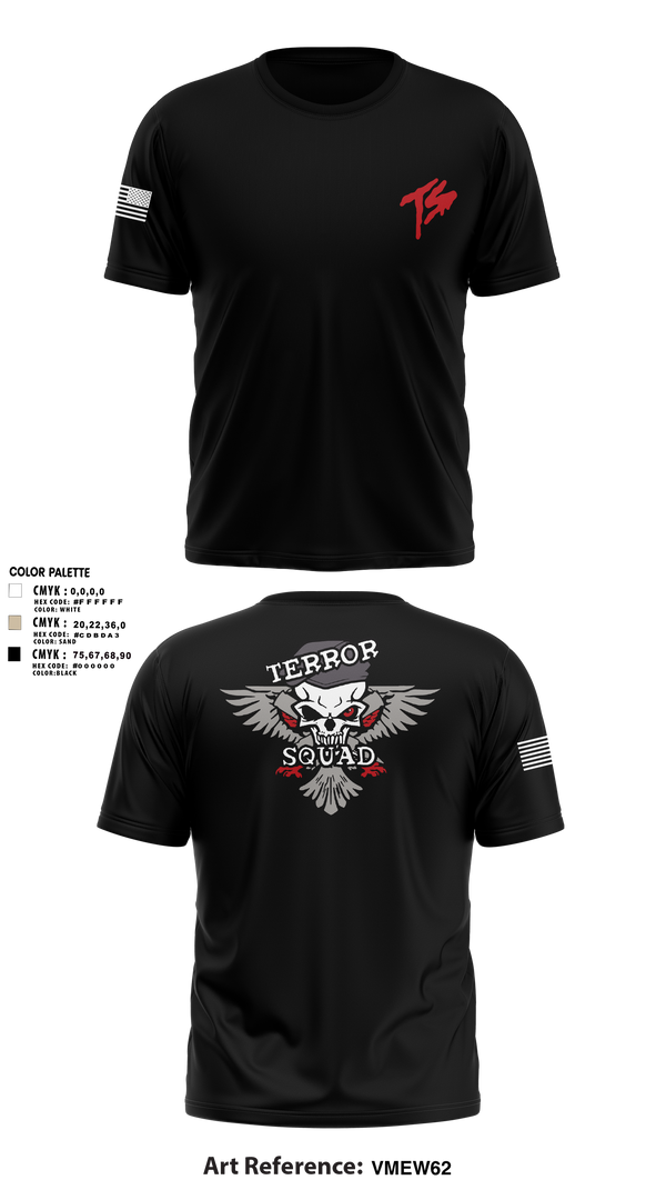 Short Sleeve Performance Shirt, Terro Squad, Army, Teamtime, Team time, sublimation, custom sports apparel, team uniforms, spirit wear, spiritwear, sports uniforms, custom shirts, team store, custom team store, fundraiser sports, apparel fundraiser