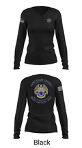 Drug Tactical Unit 39197263 Women's Long Sleeve V-neck Shirt - 35