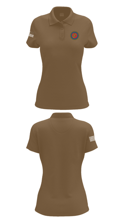 189/34th unit 69510523 Women's Short Sleeve Performance Polo  - 15