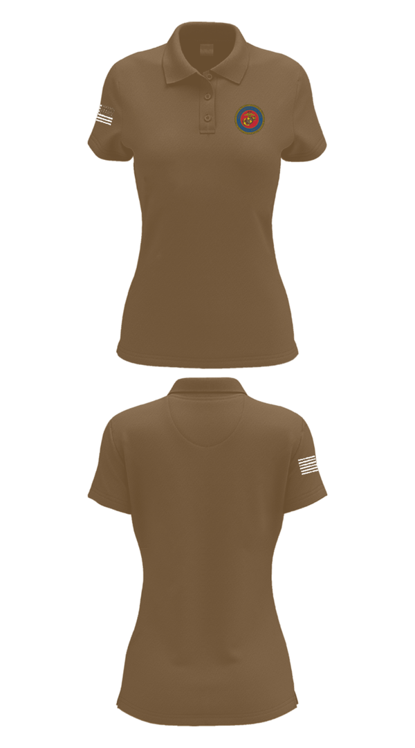 Women's Short Sleeve Performance Polo, 189/34th unit, Marines, Teamtime, Team time, sublimation, custom sports apparel, team uniforms, spirit wear, spiritwear, sports uniforms, custom shirts, team store, custom team store, fundraiser sports, apparel fundraiser