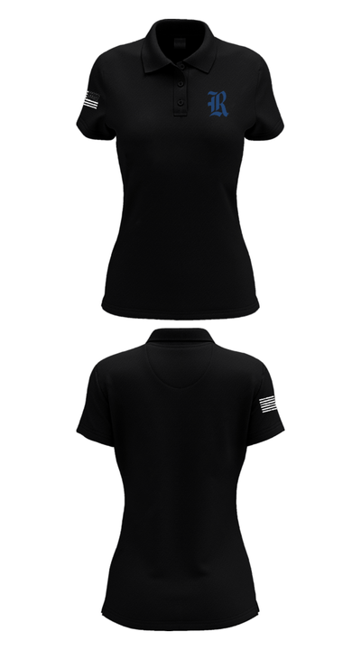 Ringgold High School Cheer 51268612 Women's Short Sleeve Performance Polo  - 36