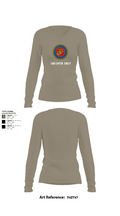 189/34th unit 69510523 Women's Long Sleeve V-neck Shirt - 62