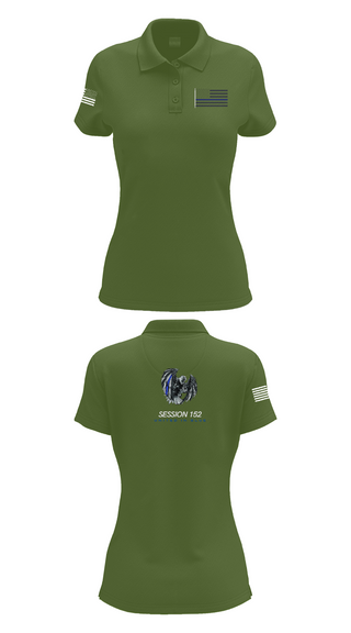 Womens Short Sleeve Performance Polo, Session 152, Police, Teamtime, Team time, sublimation, custom sports apparel, team uniforms, spirit wear, spiritwear, sports uniforms, custom shirts, team store, custom team store, fundraiser sports, apparel fundraiser