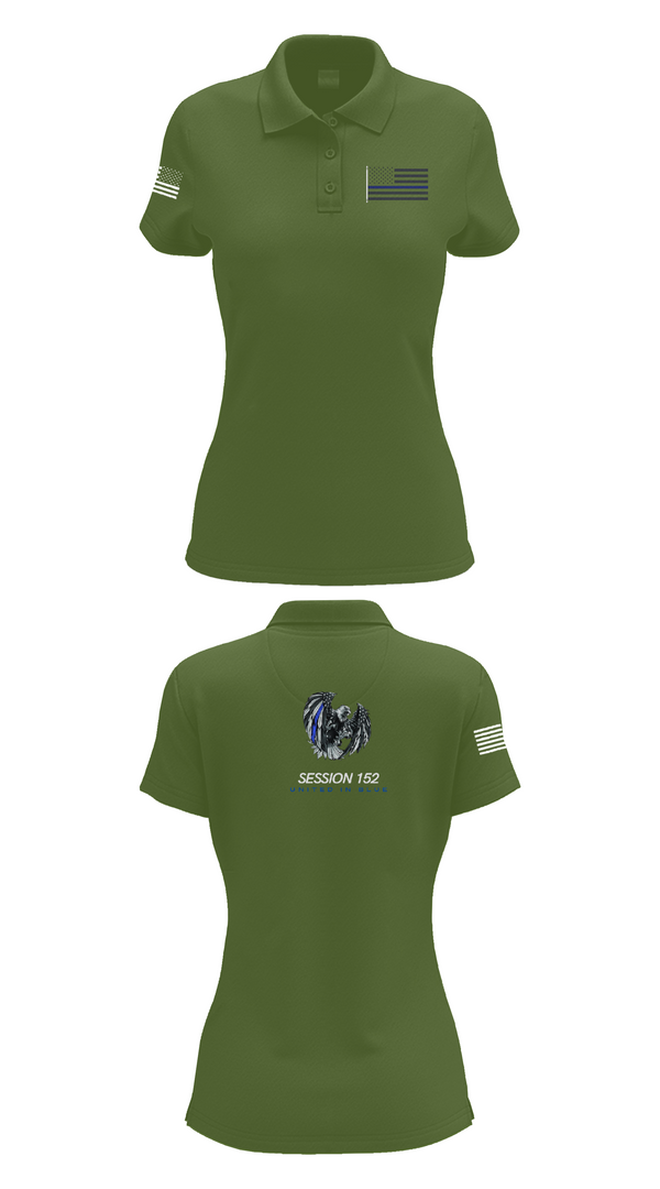 Womens Short Sleeve Performance Polo, Session 152, Police, Teamtime, Team time, sublimation, custom sports apparel, team uniforms, spirit wear, spiritwear, sports uniforms, custom shirts, team store, custom team store, fundraiser sports, apparel fundraiser