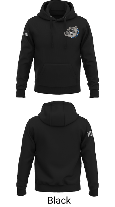 Durham School of the Arts Bulldogs Basketball 50674926 Hoodie - 25