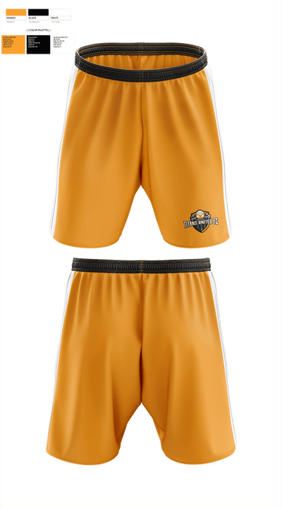 TITANS UNITED FC 95365041 Athletic Shorts With Pockets - 1