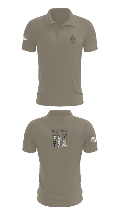 Ceremonial Platoon 73521546 Short Sleeve Performance Polo - 67