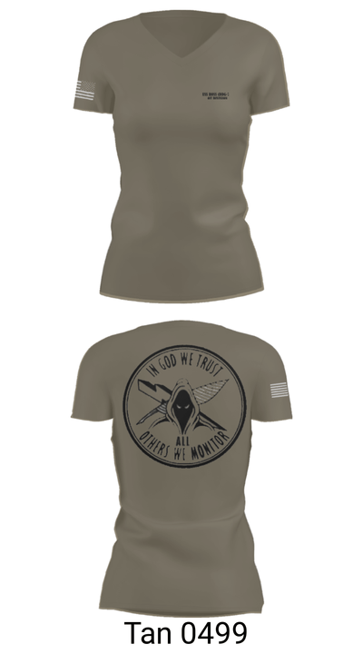 OT Division 43800163 Women's Short Sleeve V-neck Shirt - 64