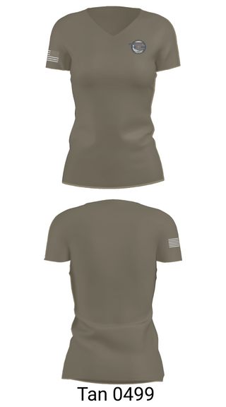 Womens Short Sleeve Vneck Shirt, Salina Police Department, Police, Teamtime, Team time, sublimation, custom sports apparel, team uniforms, spirit wear, spiritwear, sports uniforms, custom shirts, team store, custom team store, fundraiser sports, apparel fundraiser