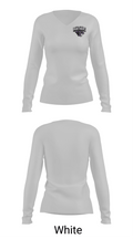 Chapel Hill High School Wrestling 82043702 Women's Long Sleeve V-neck Shirt -1 16