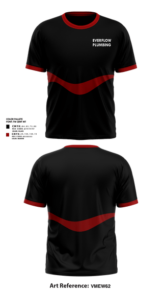 Short Sleeve Performance Shirt, EVERFLOW PLUMBING, , Teamtime, Team time, sublimation, custom sports apparel, team uniforms, spirit wear, spiritwear, sports uniforms, custom shirts, team store, custom team store, fundraiser sports, apparel fundraiser