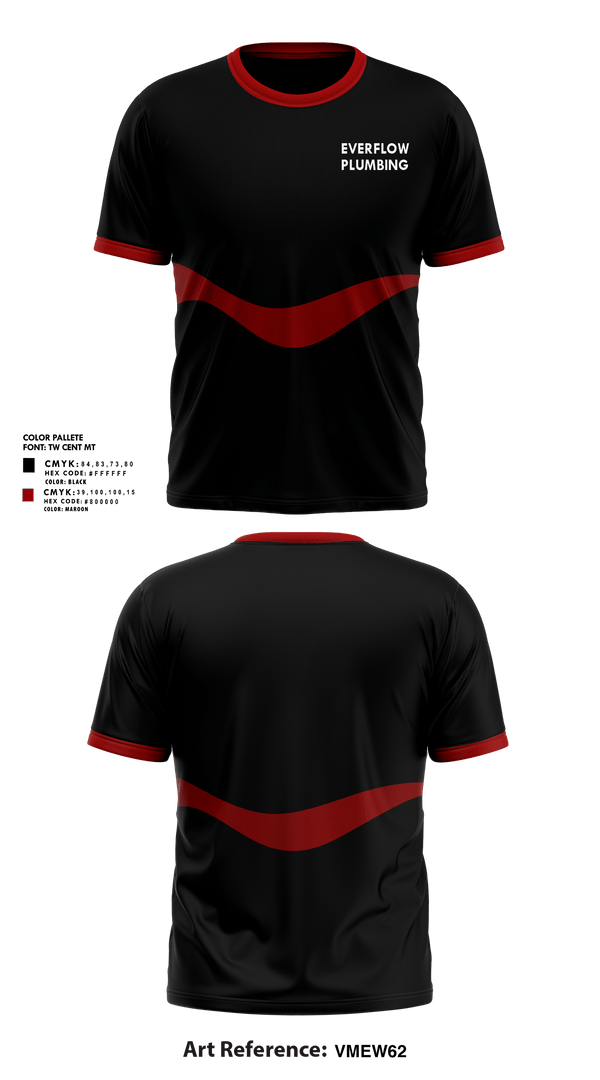 Short Sleeve Performance Shirt, EVERFLOW PLUMBING, , Teamtime, Team time, sublimation, custom sports apparel, team uniforms, spirit wear, spiritwear, sports uniforms, custom shirts, team store, custom team store, fundraiser sports, apparel fundraiser
