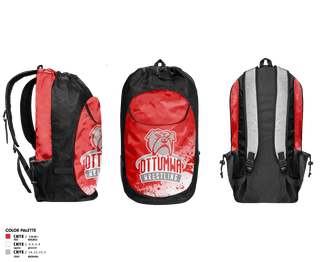 Gear Bag, Ottumwa bulldogs, Wrestling, Teamtime, Team time, sublimation, custom sports apparel, team uniforms, spirit wear, spiritwear, sports uniforms, custom shirts, team store, custom team store, fundraiser sports, apparel fundraiser