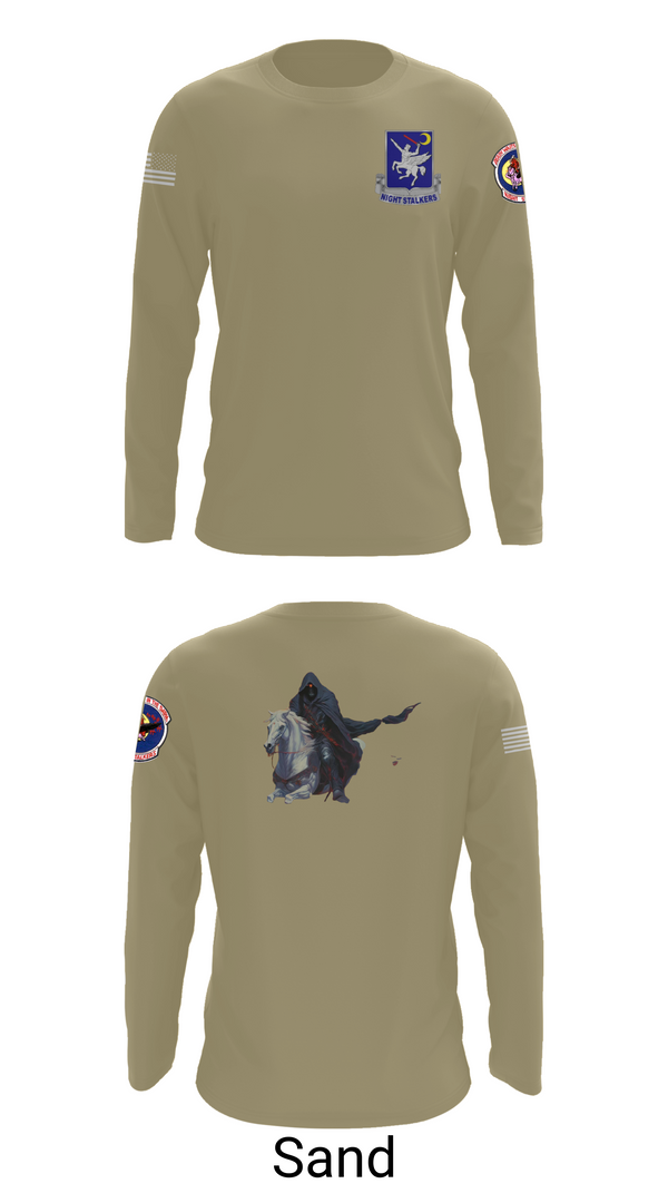 Long Sleeve Performance Shirt, 160th SOAR (A), , Teamtime, Team time, sublimation, custom sports apparel, team uniforms, spirit wear, spiritwear, sports uniforms, custom shirts, team store, custom team store, fundraiser sports, apparel fundraiser