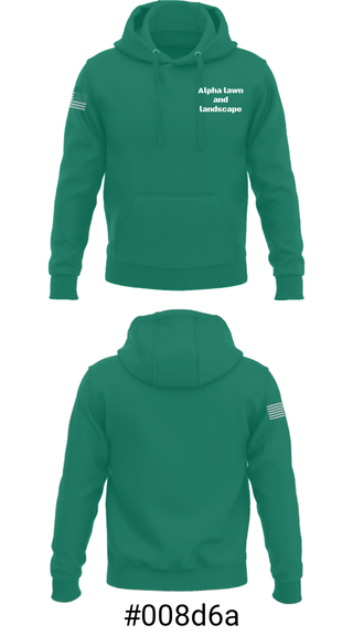 Hoodie, Alpha lawn and landscapeAlpha lawn and landscape, , Teamtime, Team time, sublimation, custom sports apparel, team uniforms, spirit wear, spiritwear, sports uniforms, custom shirts, team store, custom team store, fundraiser sports, apparel fundraiser