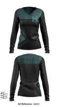 Haiku 38887176 Women's Long Sleeve V-neck Shirt - 122